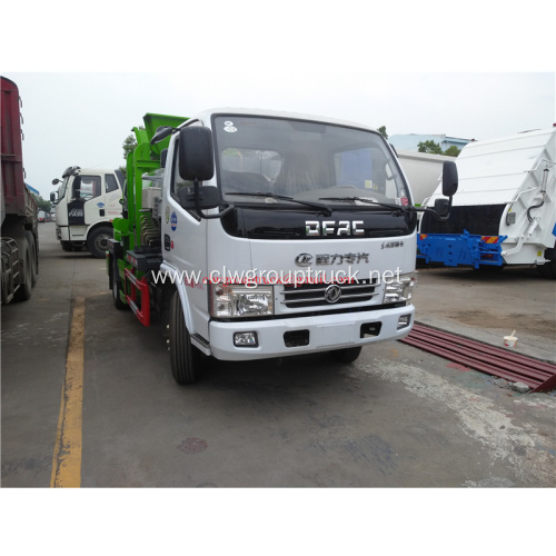 Dongfeng 4cbm kitchen garbage truck